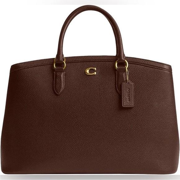Coach Handbags - Brown Leather Handbag